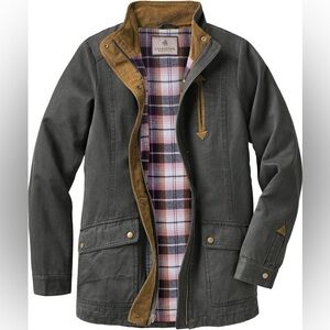 Legendary Whitetails Saddle Country Shirt Jacket, Tarmac, Size L